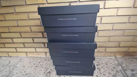 Cajas de calzado Tommy Hilfiger