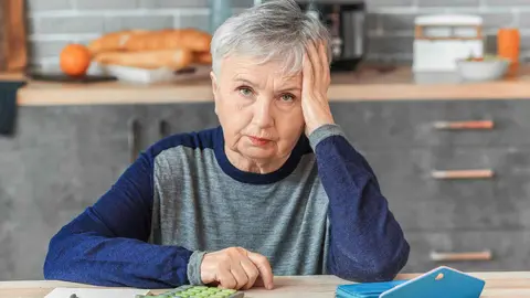 Una pensionista de la Seguridad Social