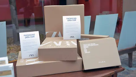 Cajas de ZARA