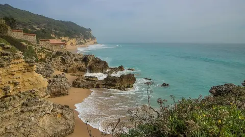 La playa de Los Ca&ntilde;os de Meca en Barbate