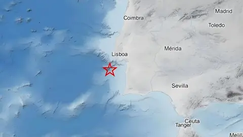 El epicentro del se&iacute;smo se la ha localizado en Portugal