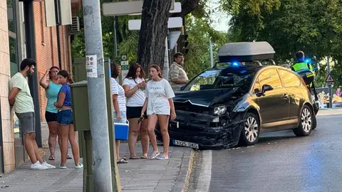 Accidente en Jerez junto al Minotauro | Cristo Garc&iacute;a