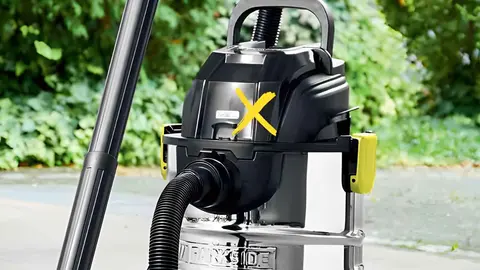 Aspirador recargable en h&uacute;medo y seco 20 V Parkside de Lidl