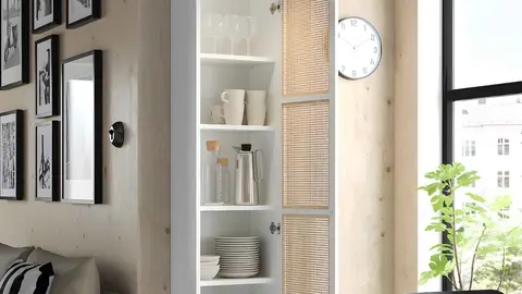 Librer&iacute;a con puerta BILLY H&Ouml;GADAL de Ikea