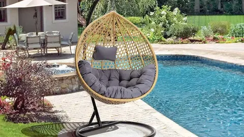 Silla Mecedora de cesta colgante de Leroy Merlin