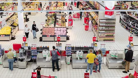 Alcampo visto desde planta superior