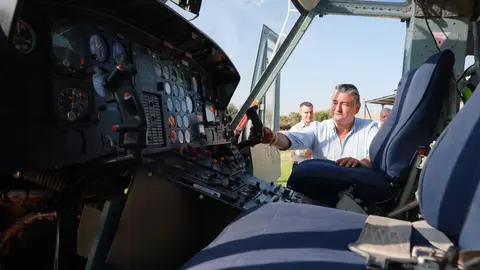 Antonio Sanz, durante su visita al Cedefo de Alcal&aacute; de los Gazules