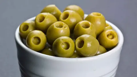 Aceitunas rellenas de anchoa Hacendado de Mercadona
