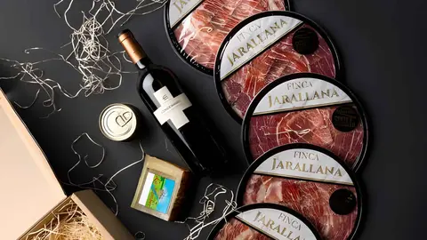 Lote gourmet de jam&oacute;n ib&eacute;rico de La Nevera Espa&ntilde;ola