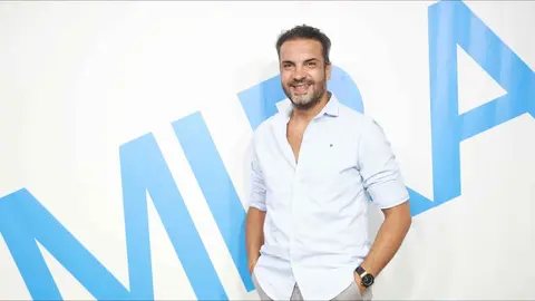 Jes&uacute;s M&eacute;ndez en el plat&oacute; de El MIRA