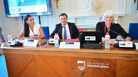 Bruno Garc&iacute;a y Te&oacute;fila Mart&iacute;nez han encabezado la delegaci&oacute;n gaditana