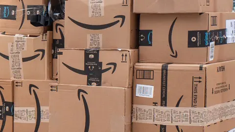 Cajas de Amazon Prime