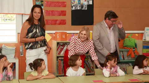 Mar&iacute;a Jos&eacute; Garc&iacute;a-Pelayo en el incio del curso escolar 2024 | Cristo Garc&iacute;a