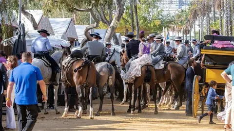 Imagen de la celebraci&oacute;n de la Feria del Caballo en Huelva