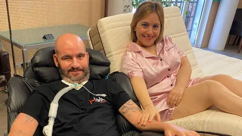 Jordi Sabat&eacute;, enfermo de ELA