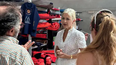 Patricia del Pozo visita en C&aacute;diz el programa CEEDA de Vela | Rafa Dom&iacute;nguez