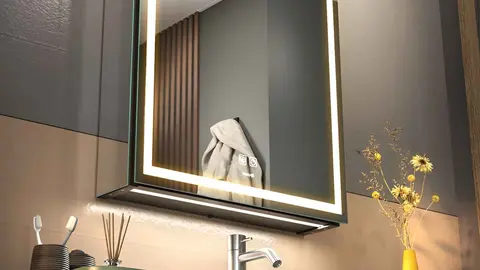 Gabinete de Espejo de ba&ntilde;o GANPE en Amazon