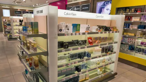Secci&oacute;n de perfumes Calvin Klein en El Corte Ingl&eacute;s