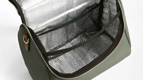 Porta alimentos con varios compartimentos y cierre de cremallera en liso Parfois