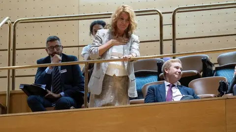 Pilar Miranda ha acudido al Senado para reclamar mejores infraestructuras