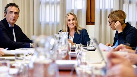 Marifr&aacute;n Carazo, en una reciente mesa de trabajo en Granada