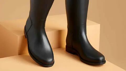 Botas de equitaci&oacute;n Schooling agua para adulto FOUGANZA de Decathlon