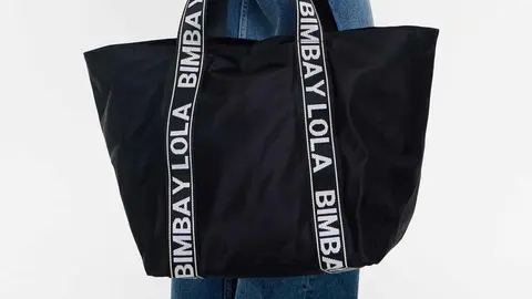 Bolso de hombro de nylon de Bimba y Lola en El Corte Ingl&eacute;s