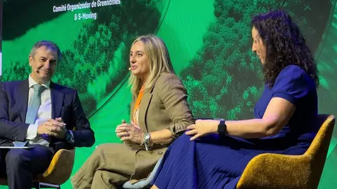 Marifr&aacute;n Carazo, alcaldesa de Granada, en el centro de la imagen
