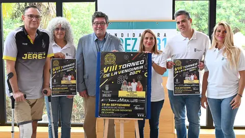 Presentaci&oacute;n del VIII Torneo de la Vendimia del Club Deportivo Uni&oacute;n Baloncesto Jerez