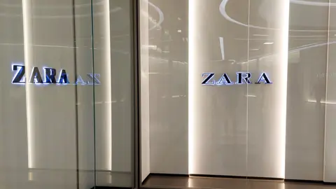 Escaparate de ZARA, Inditex