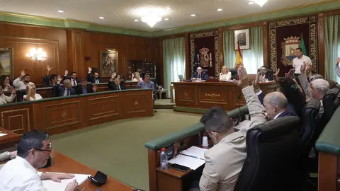 Celebraci&oacute;n del pleno en el Ayuntamiento de Marbella