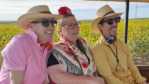 Maite Cadaval junto a Jorge Cadaval y Ken Appledorn | IG