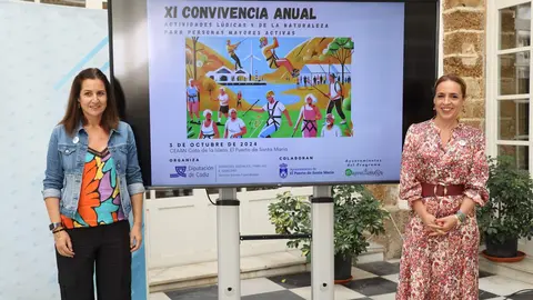 Almudena Mart&iacute;nez y Paula Conesa, presentan los detalles de la Convivencia de Actividades L&uacute;dicas y de la Naturaleza | Cristo Garc&iacute;a