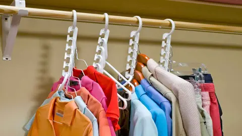 Perchas m&aacute;gicas HANGER de Carrefour