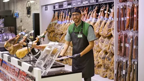 Jamones Ib&eacute;ricos en supermercados Mercadona