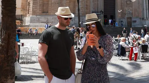 Turistas en C&aacute;diz