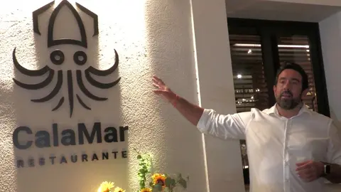 Presentaci&oacute;n del logo del 10&ordm; Aniversario de Restaurante CalaMar