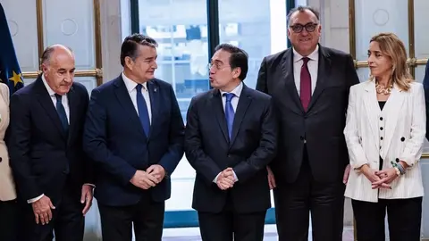 Antonio Sanz ha acudido, en representaci&oacute;n de la Junta de Andaluc&iacute;a a la reuni&oacute;n convocada por el ministro Albares
