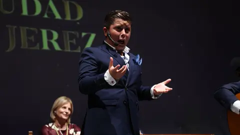 Actuaci&oacute;n de Manuel Monje en los Premios Ciudad de Jerez 2024 | Cristo Garc&iacute;a