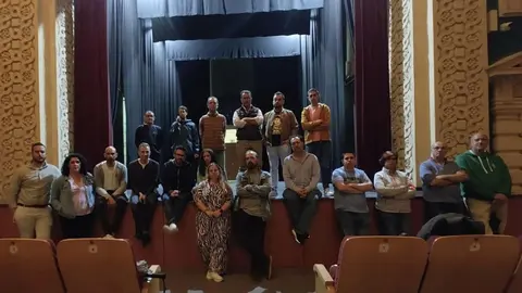 Componentes de la Banda Municipal de M&uacute;sica de Jerez