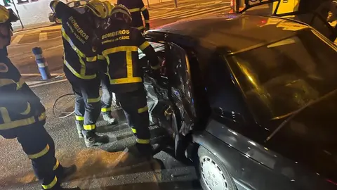 Accidente de tr&aacute;fico en Jerez