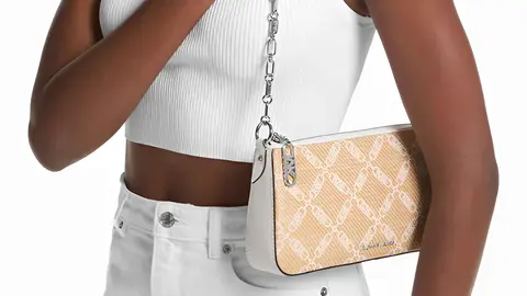 Bolso de hombro pochette con asa de cadena Michael Kors en El Corte Ingl&eacute;s
