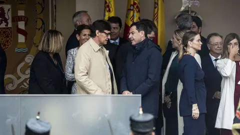 Salvador Illa y Juanma Moreno