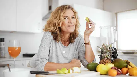 Una pensionista beneficiaria de la pensi&oacute;n de viudedad