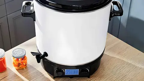 Olla el&eacute;ctrica para conservas de 1800 W Silver Crest de Lidl