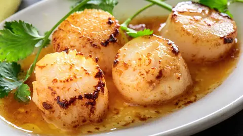 Zamburi&ntilde;as en salsa de vieira Hacendado de Mercadona