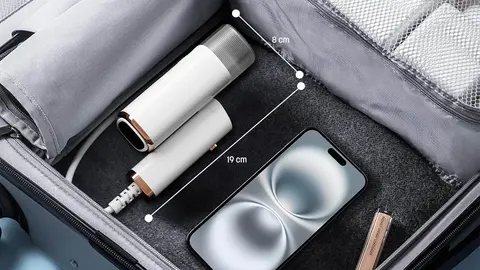 Plancha Vapor Vertical Plegable y Port&aacute;til