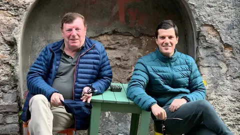 C&eacute;sar Cadaval (Los Morancos) y su hijo Cesita Cadaval | @cesitacadaval