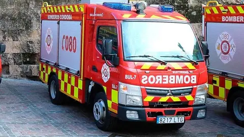 Coches de Bomberos de C&oacute;rdoba, en una imagen de archivo
