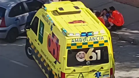 Accidente en Jerez junto a Los Marianistas